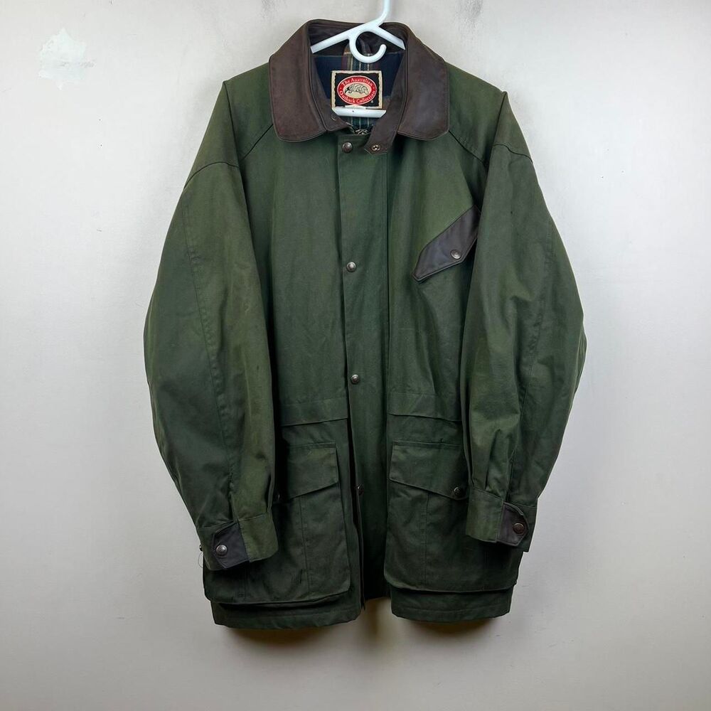 Australian Outback Duster Oil Skin Jacket Size L